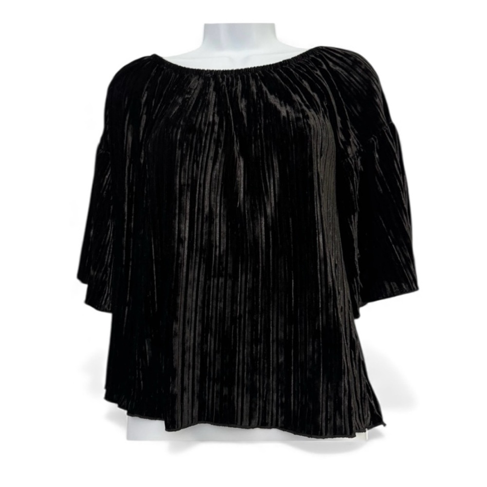Pants Store Velvety Textured Women’s Blouse Size S-M